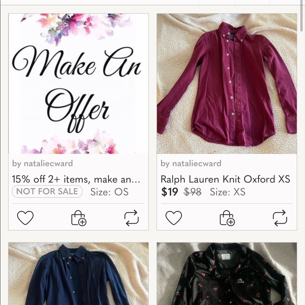 Discounts!! Make an Offer on item or bundle!!